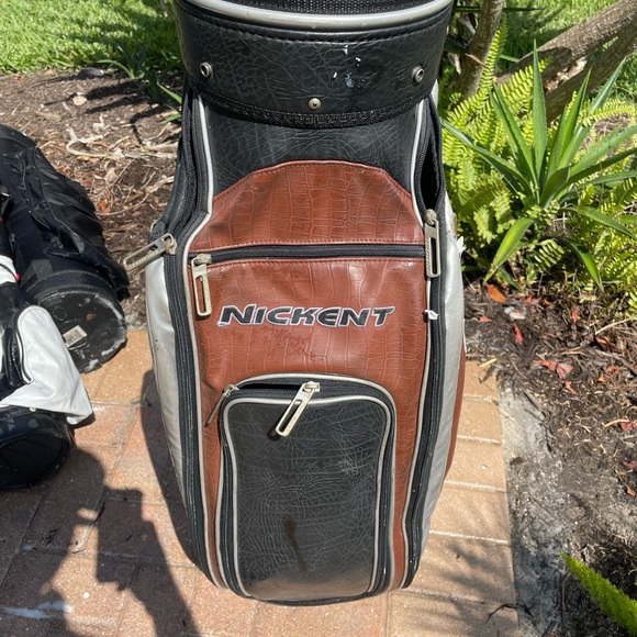 Nickcent Golf Staff Bag with original rain cover - Picture 3 of 13